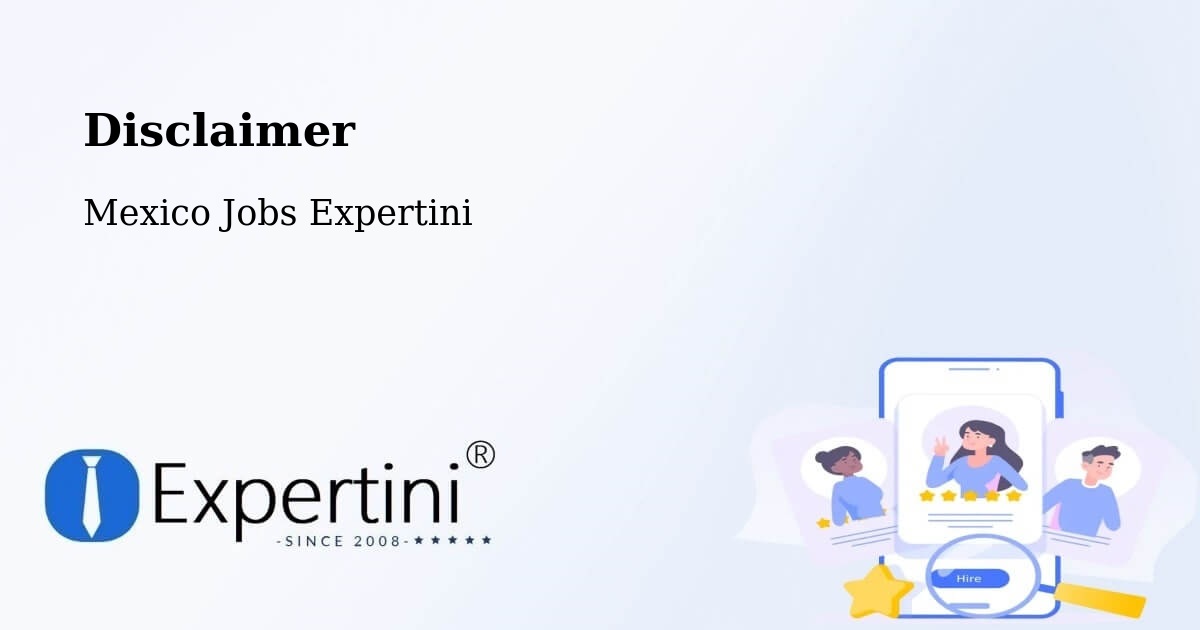 Disclaimer – Carmen - Mexico Jobs Expertini